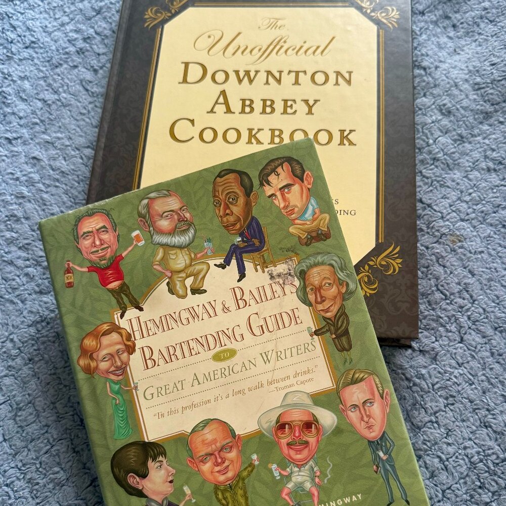 The Unofficial Downton Abbey Cookbook + Hemingway Bailey Bartending Guide